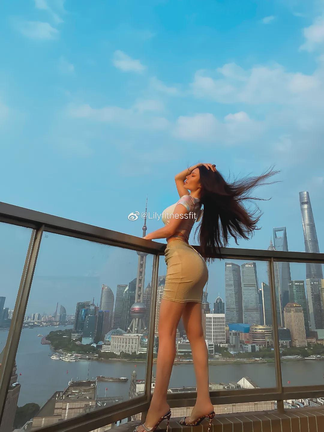 【美女】上海网红女私教有多妖？网友：此女只应天上有（组图） - 15