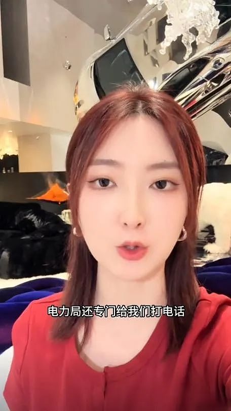 一年电费40万，兰博基尼挂墙！网红大蓝老婆炫豪宅被禁言（组图） - 1