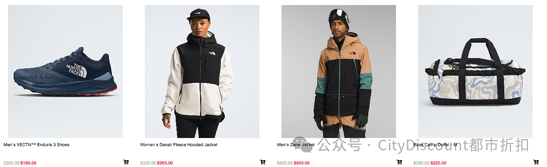 抓紧！【The North Face】澳洲官网 财年末特卖 + 折上折（组图） - 1