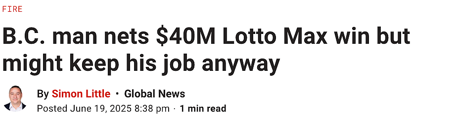 爽翻！华裔小哥跑步买瓶汽水喝，顺手中了4000万！准备买房（组图） - 1