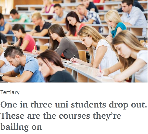 澳洲大学生全球最累?维州这几个大学专业毕业率不足一半!澳媒“每三名大学生中就有一人辍学“(组图) - 2