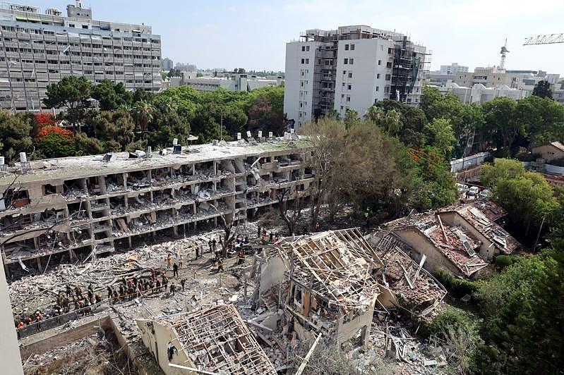伊朗发动新一轮飞弹袭击，以色列多地响起警报（图） - 1
