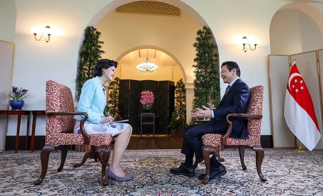 新加坡总理黄循财接受中国央视采访!透露访华行程,还说了这些大实话(组图) - 2
