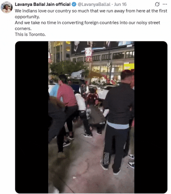 多伦多市中心广场被印度人“占领”! 上百人跳这种舞,街头也沦陷,网友吵翻(组图) - 12