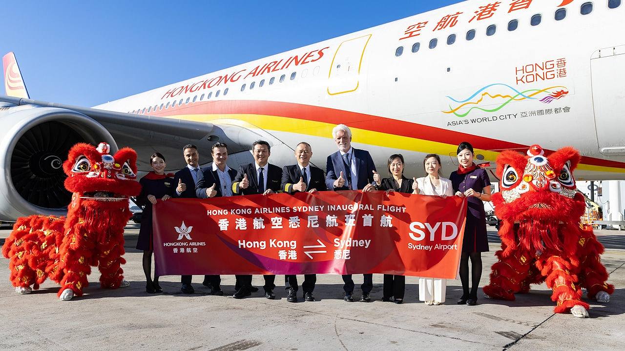 香港航空新增多条航线抢攻暑假市场,拓悉尼线、加密一带一路航班(组图) - 1