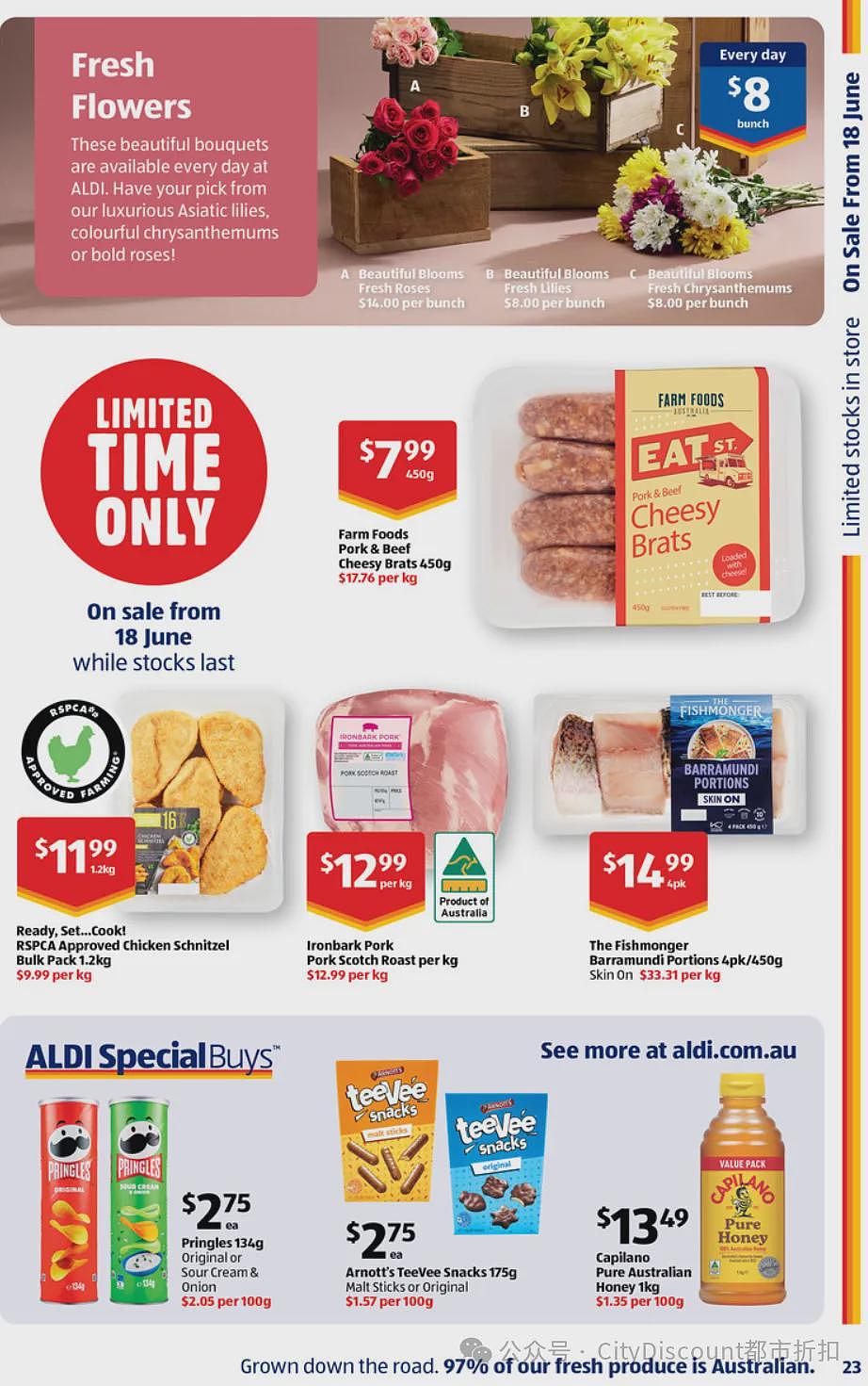 本周最新!澳洲各大超商特价商品一网打尽,大批好物骨折破半价!Woolworths、Coles、Aldi、UMall…(组图) - 103
