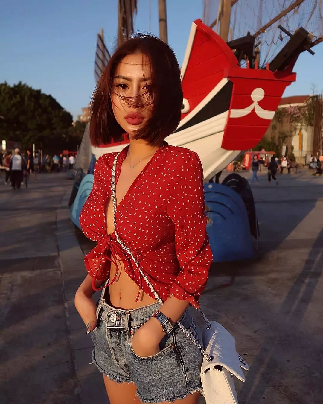 【美女】中国最性感护士！热辣身材刷爆欧美健身圈（组图） - 12