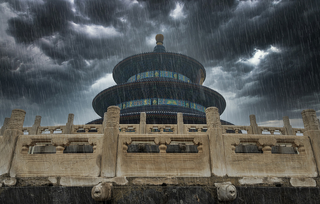 水深火热！中国暴雨、高温预警齐发（组图） - 1
