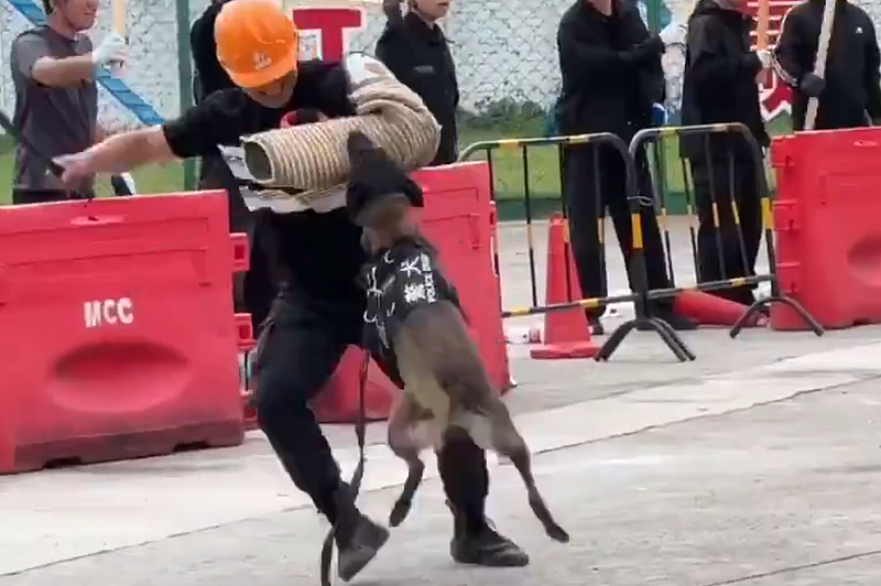 中国武警防暴演练，“假想敌”竟是农民工（视频/组图） - 2