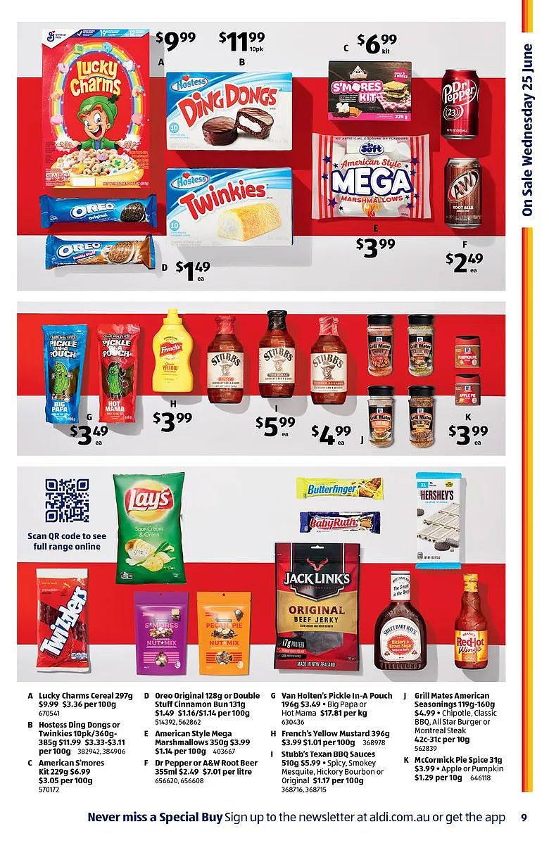 6月25日！Aldi本周三特卖品出炉！好吃的原味牛肉干回归（组图） - 9