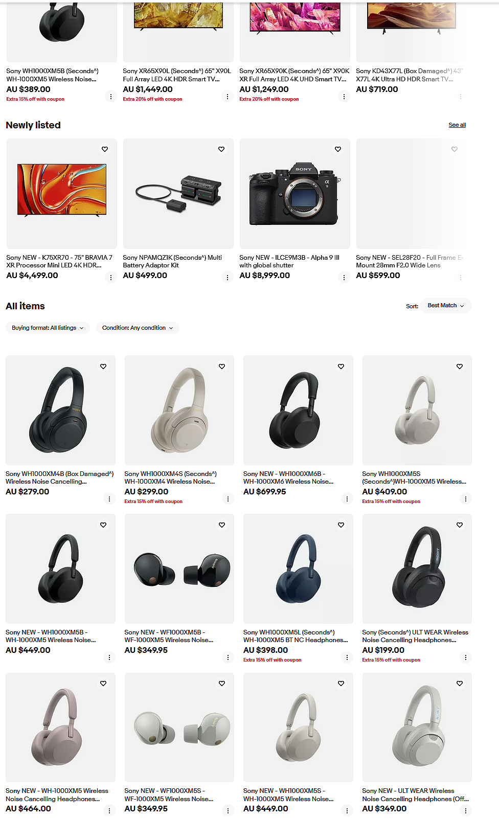 预算有限？【Sony索尼】ebay官方站翻新产品折扣码（组图） - 1