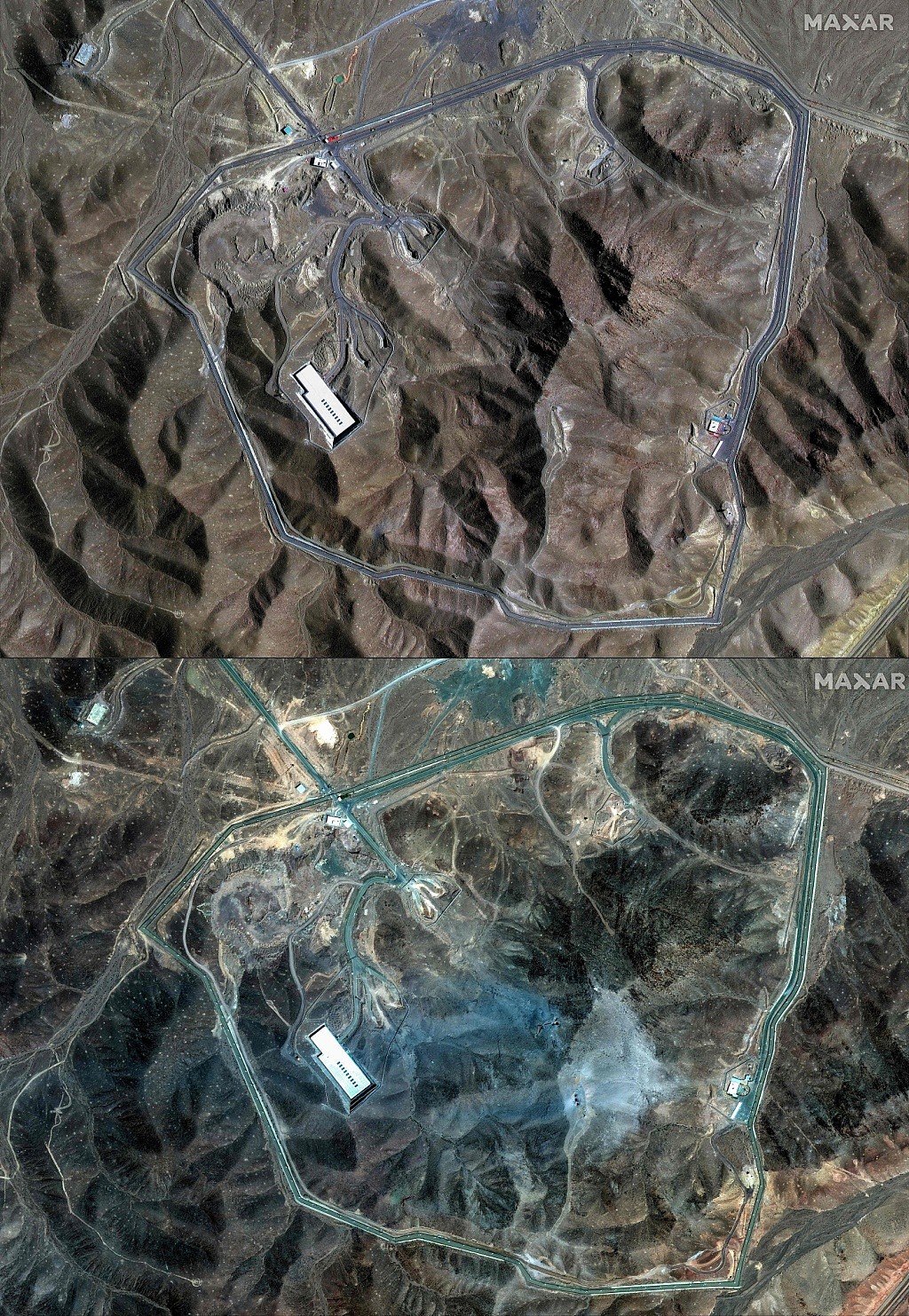 钻地弹摧毁核设施？伊朗：场外辐射水平没有上升（组图） - 2
