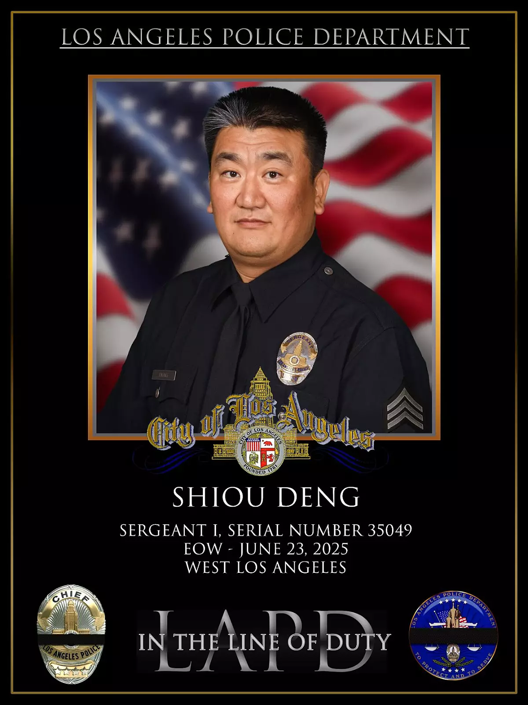 405高速惊魂！华裔警长救人途中不幸被撞身亡，全城降半旗哀悼（组图） - 2