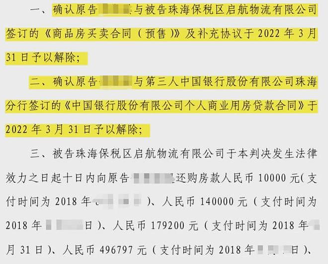 男子买的房子烂尾逾期,法院:退房退款且房贷不用还了(组图) - 1