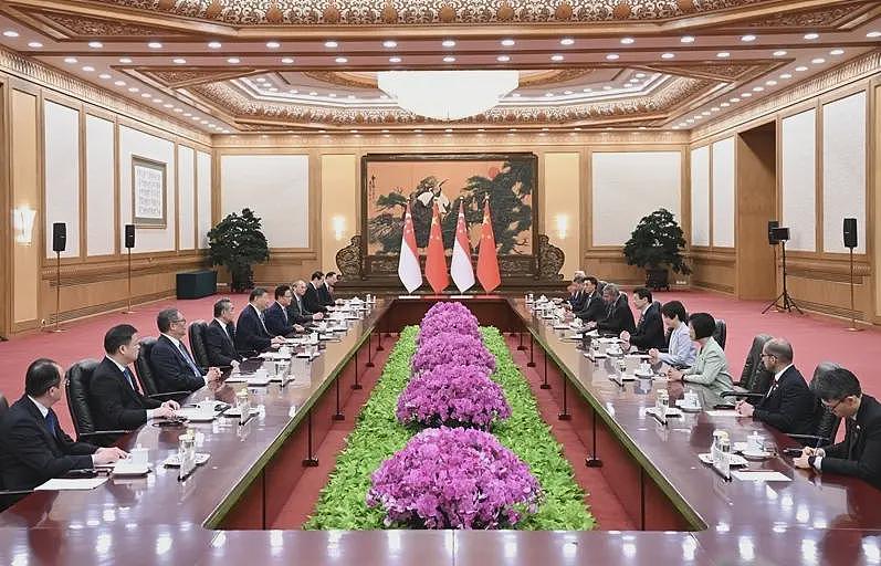 新加坡总理黄循财任内首次访华，有2个重点信息（组图） - 1