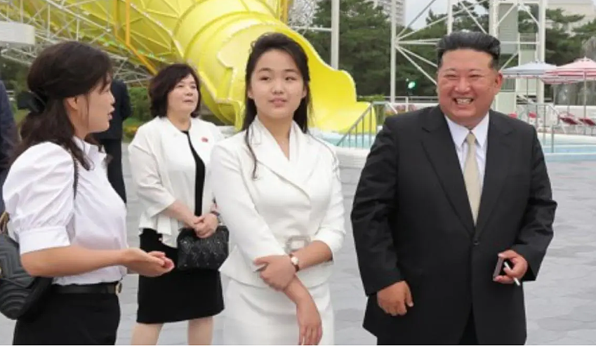 金正恩爱女戴70万Cartier钻表！豪奢打扮比过妈妈（图） - 1