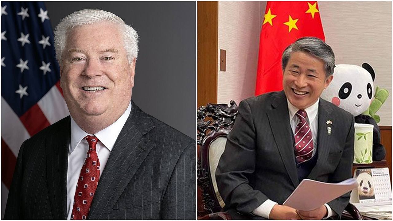 中国驻大阪总领事呛以色列是纳粹，遭美大使批“未被训练的小狗”（组图） - 1