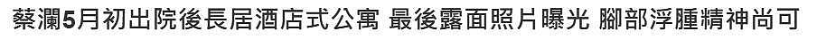 蔡澜最后露面照曝光：脸部和脚已经浮肿，在公寓里和朋友见面（组图） - 3
