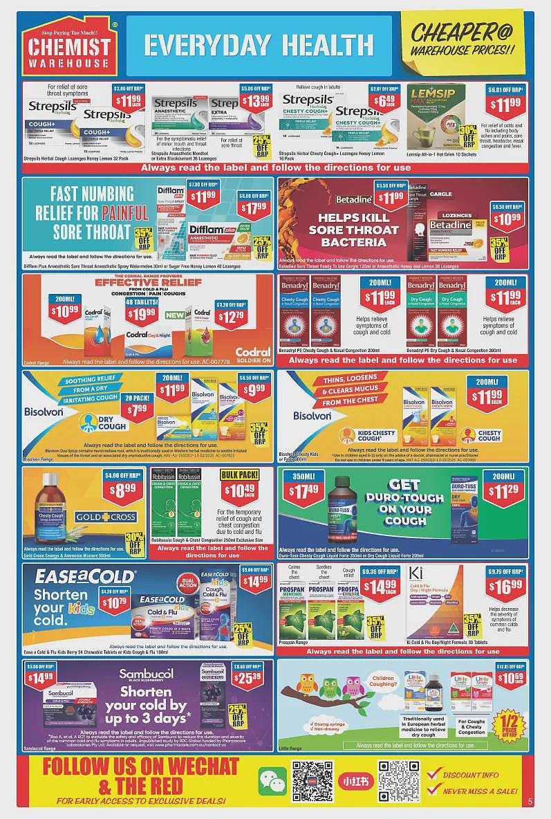 又到了良心周期!【Chemist Warehouse】药店最新一期优惠目录(组图) - 5