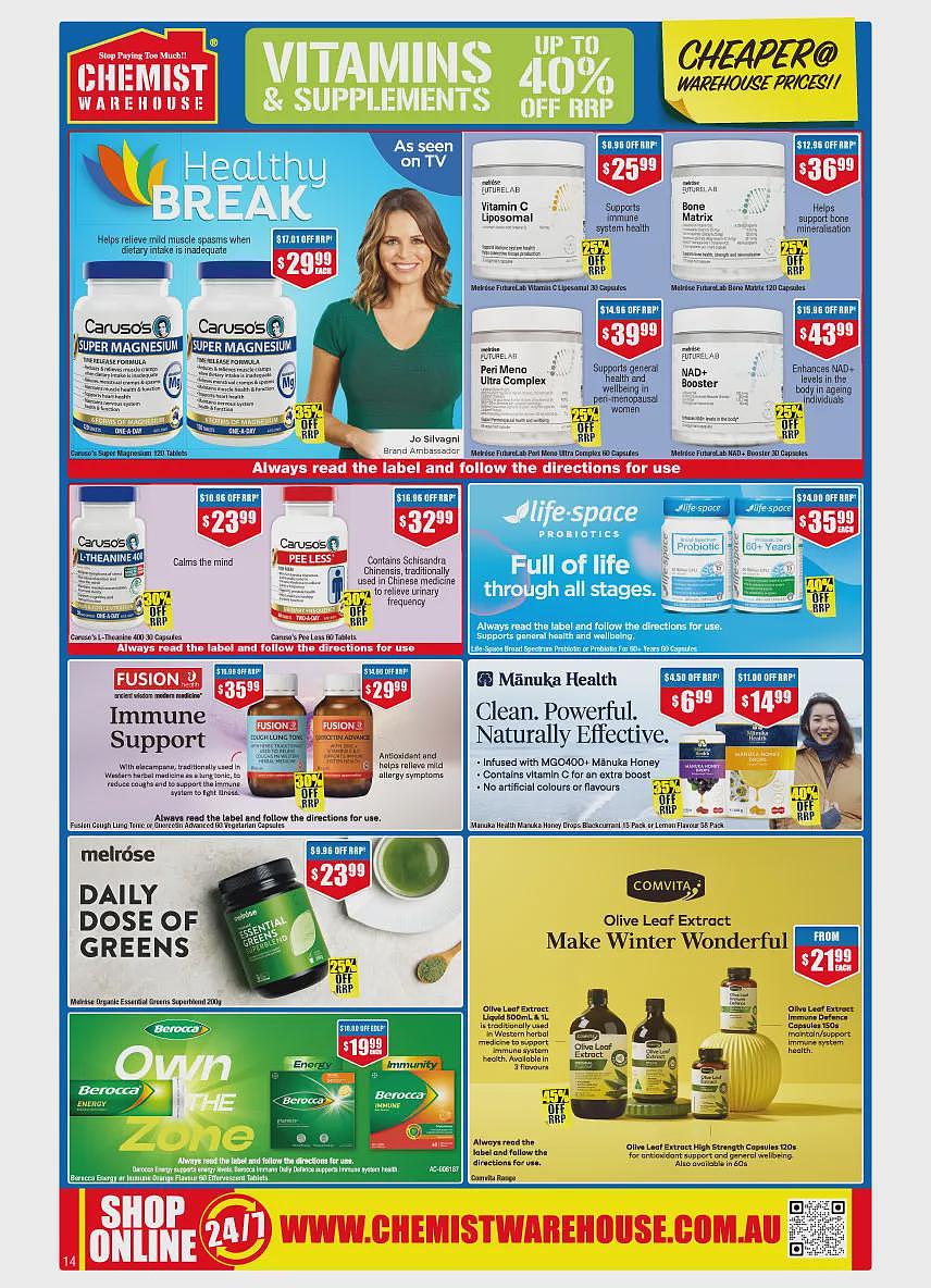 又到了良心周期!【Chemist Warehouse】药店最新一期优惠目录(组图) - 14