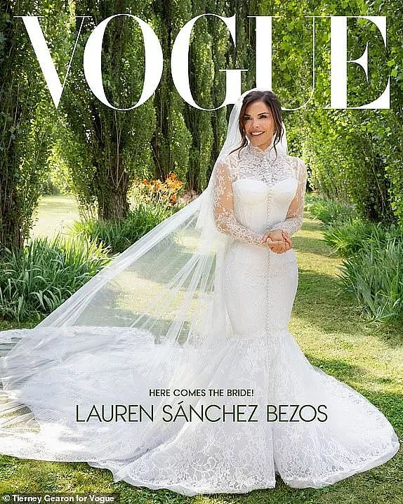终于结了! 贝佐斯豪掷$5000万办世纪婚礼,30克拉钻戒亮瞎眼,邓文迪也来捧场(组图) - 7