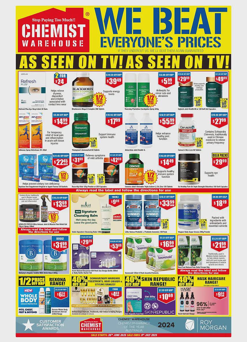 又到了良心周期!【Chemist Warehouse】药店最新一期优惠目录(组图) - 3