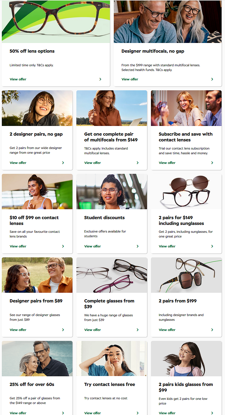 最新折扣码!【Specsavers】眼镜/隐形眼镜折上折(组图) - 2