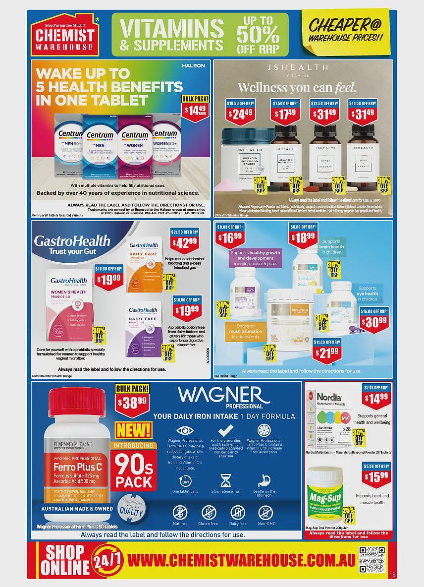 又到了良心周期!【Chemist Warehouse】药店最新一期优惠目录(组图) - 15