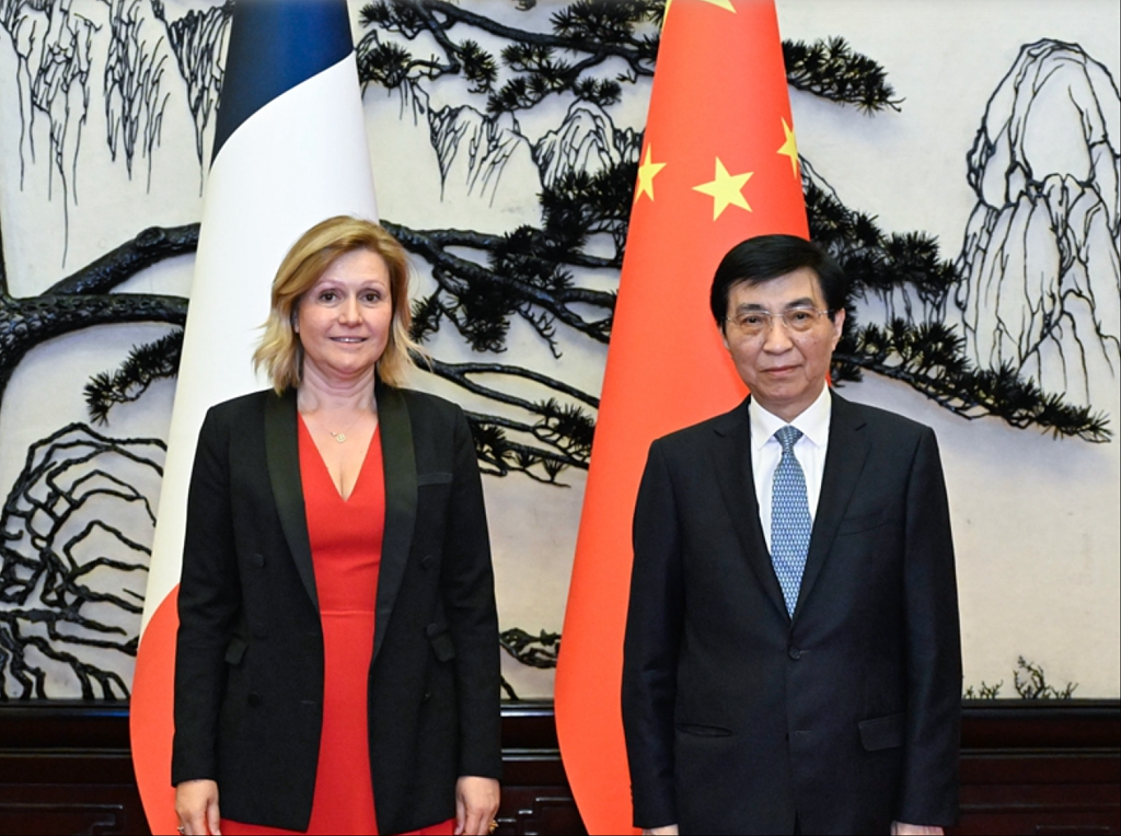 法国议长访华,与王沪宁会晤并鼓励法国企业发展(组图) - 1