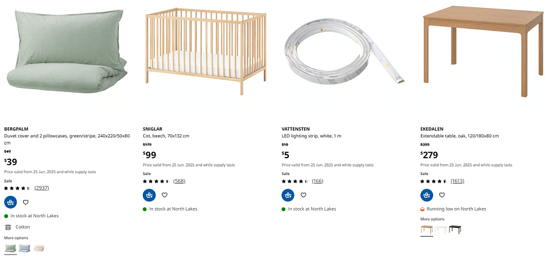 澳洲IKEA​特卖来袭！大量商品低至白菜价$1刀起！（组图） - 2