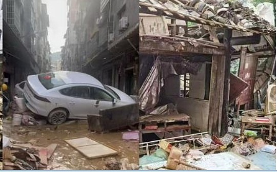 贵州榕江再遭洪水袭击，10万余人受灾，全城人心惶惶（视频/组图） - 1