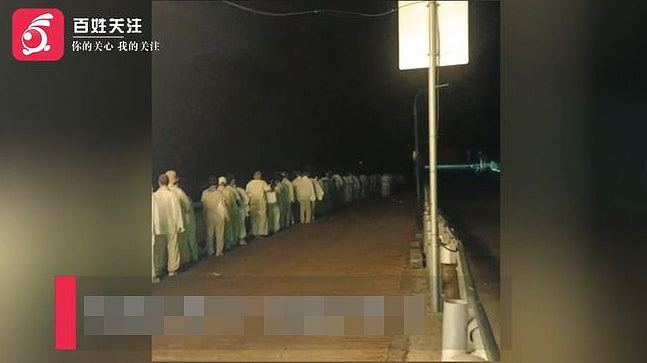 广州50名白衣人凌晨夜行，网民称“吓坏了”！官方：在进行辟谷（视频/组图） - 5