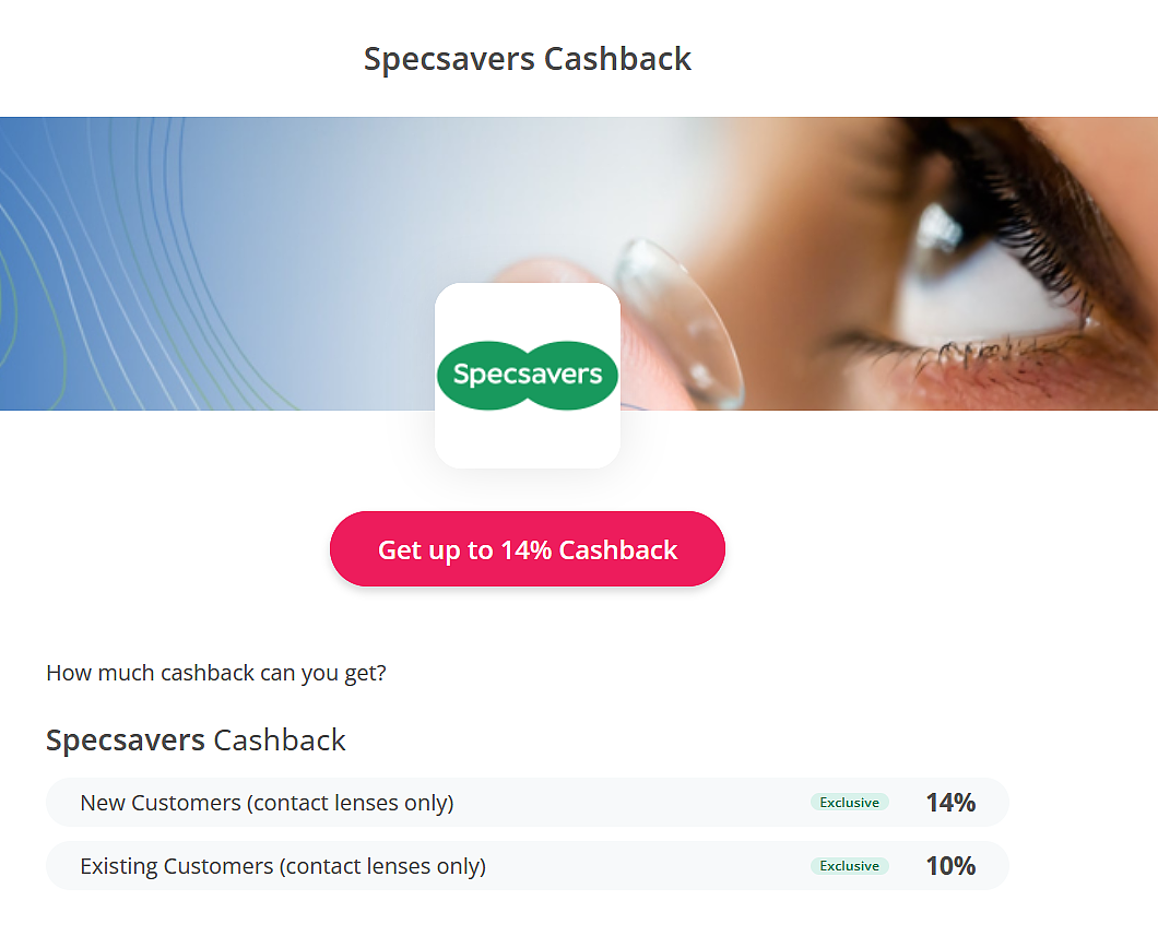 倒计时!【Specsavers】眼镜/隐形眼镜 折上折(组图) - 1