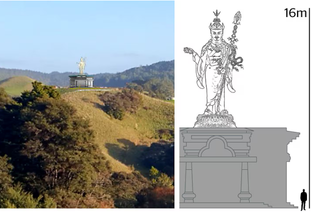 新西兰建巨型金佛引争议！地主为华人，当地居民：毫不知情（组图） - 8