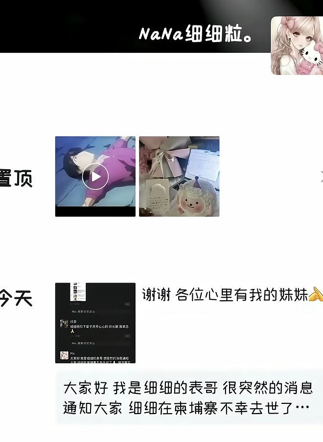 网红“细细粒”客死柬埔寨！年仅18岁，友人曝原因（组图） - 4
