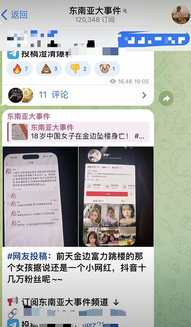 网红“细细粒”客死柬埔寨！年仅18岁，友人曝原因（组图） - 3