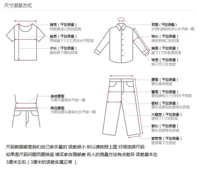【时尚】网购怎么买到合身的衣服？十年心得分享（组图） - 11