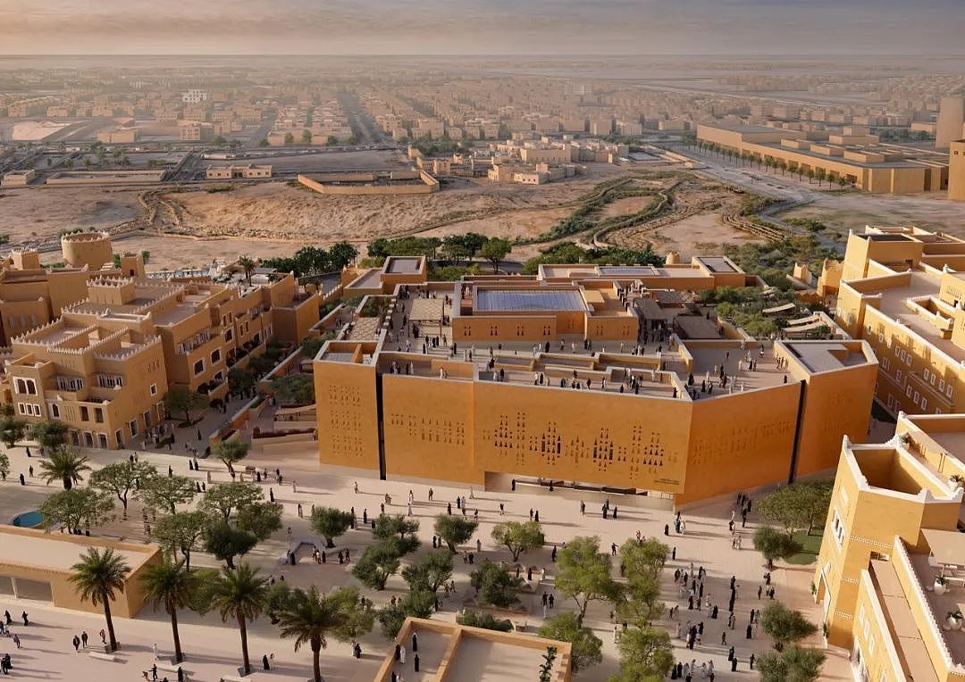扎哈事务所打造全球首座土坯建筑!致敬600年沙特纳季建筑,放弃曲线、还玩起夯土!网友:确定是ZHA?(组图) - 1
