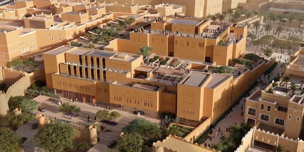 扎哈事务所打造全球首座土坯建筑!致敬600年沙特纳季建筑,放弃曲线、还玩起夯土!网友:确定是ZHA?(组图) - 9