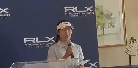 刘国梁女儿在美国夺得高尔夫冠军,全英文致谢父母(组图) - 2