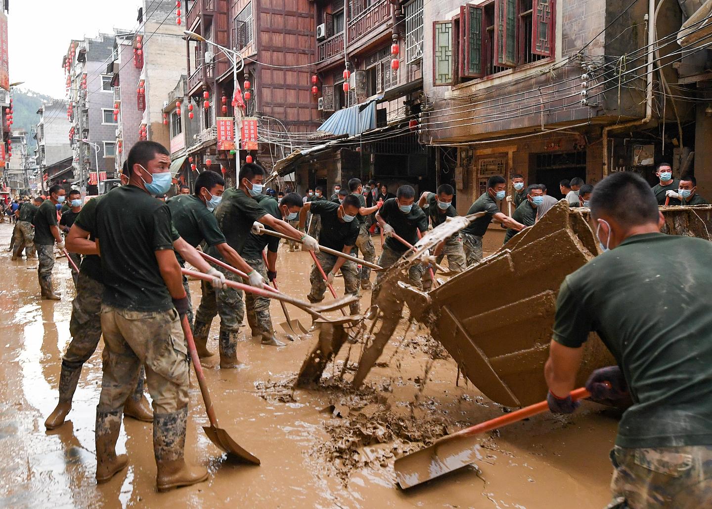 3天降水量=46个西湖，榕江大水从何而来（组图） - 3