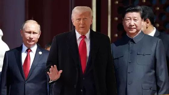 “三巨头“史无前例同框？习邀川普普京看9.3大阅兵（组图） - 1