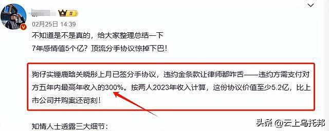 鹿晗面临十亿天价违约金？关晓彤一个举动曝光真相，怪不得他暴瘦（组图） - 11