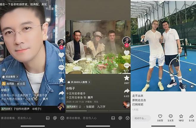 事实证明，和黄圣依离婚6个月后，杨子的吃相更难看了（组图） - 2