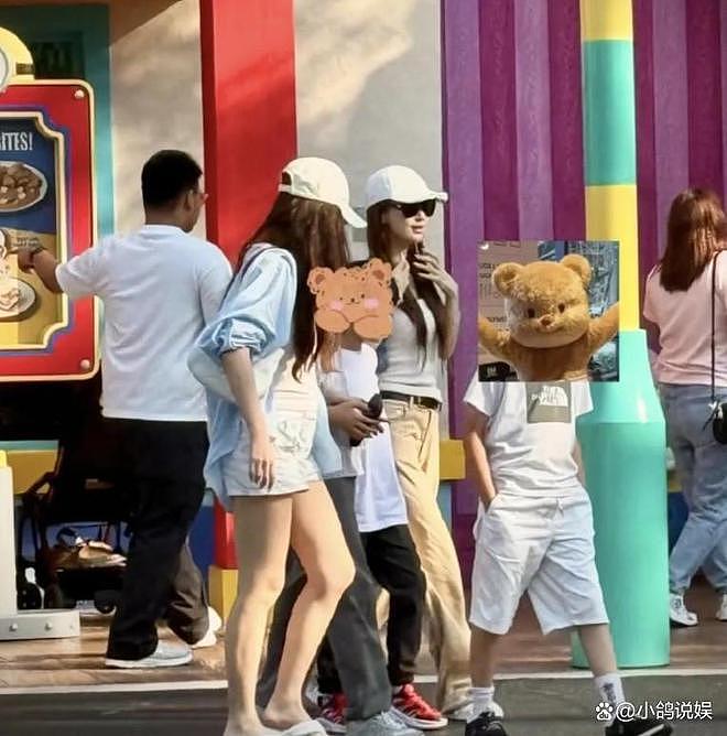 36岁杨颖环球影城偶遇,金发少女感炸裂,网友:黄晓明后悔了么(组图) - 3