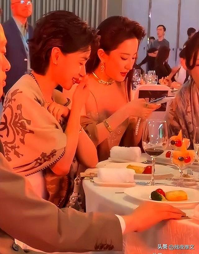 一场晚宴暴露刘亦菲真实身材,看清腋窝那刻,内娱畸形审美该停了(组图) - 5