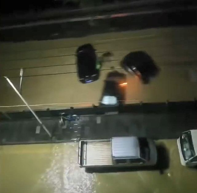 湖北咸丰遭遇极端暴雨，一夜之间水深2.5米，多辆车被洪水冲走（视频/组图） - 10