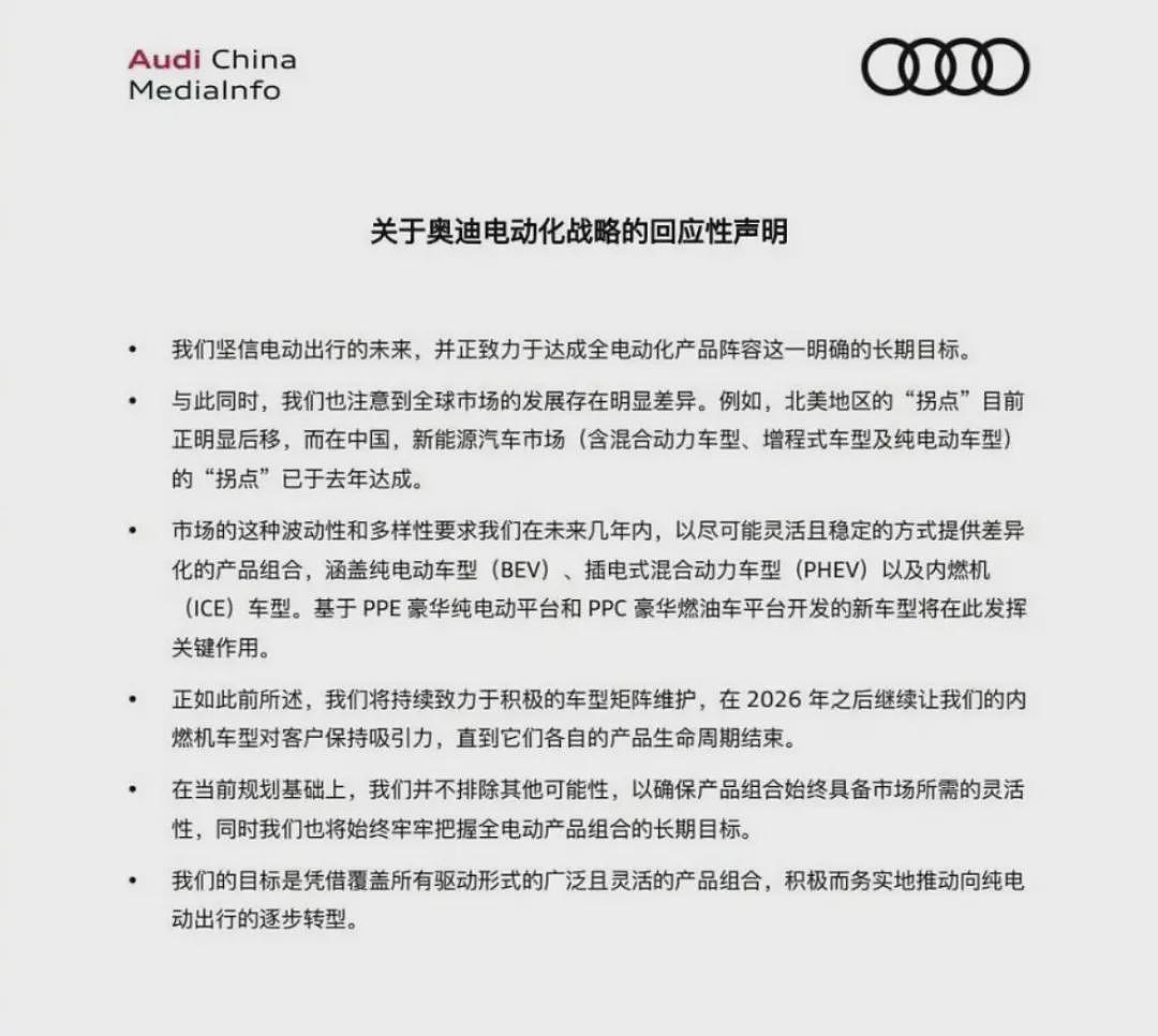 被新能源坑哭后,奥迪重新拥抱燃油了(组图) - 2