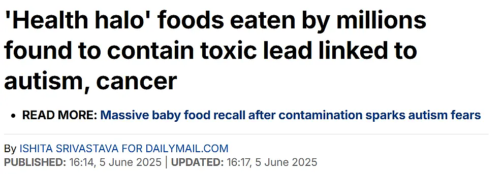 全网都在吃的“健康食品”，竟被查出含毒铅！孩子大人都中招（组图） - 2
