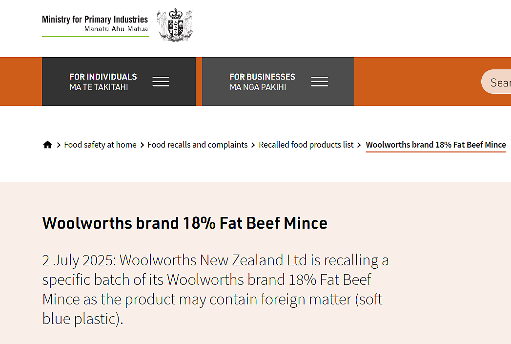 全国警报！热带风暴袭击新西兰；Woolworths牛肉碎吃出蓝色塑料！网友：已经下肚了！奥克兰垃圾桶发现婴儿尸体（组图） - 8